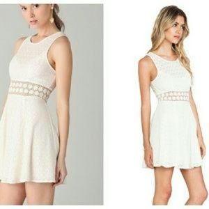 Free People | Daisy Waist Print Dress Size 8